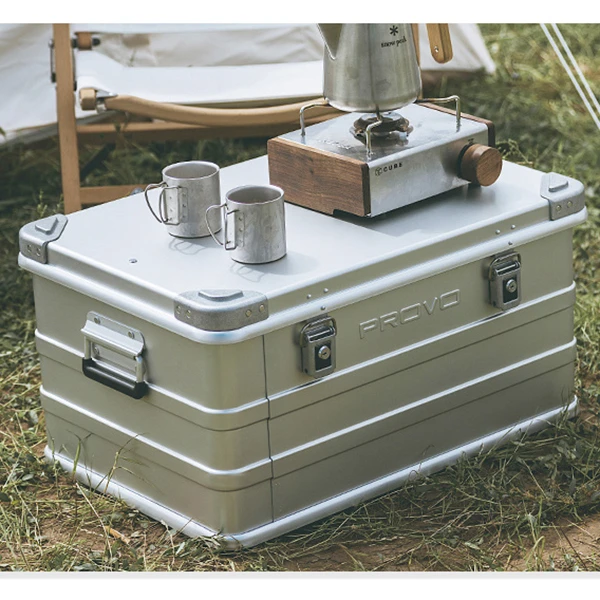 酷麦装备Provo重型铝镁合金汽车后备箱车载储物户外露营收纳箱