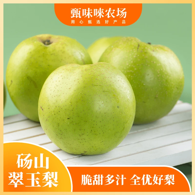 安徽砀山翠玉梨4.5斤 肉厚多汁 坏果包赔sss