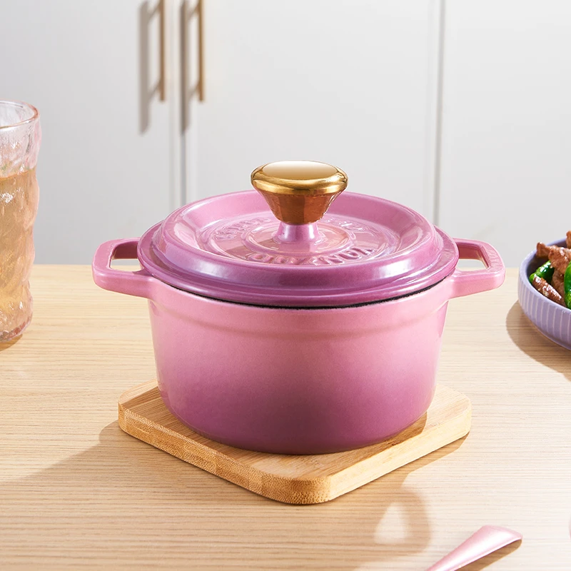 YANZAO/焱造铸铁珐琅锅15经典系列炖锅