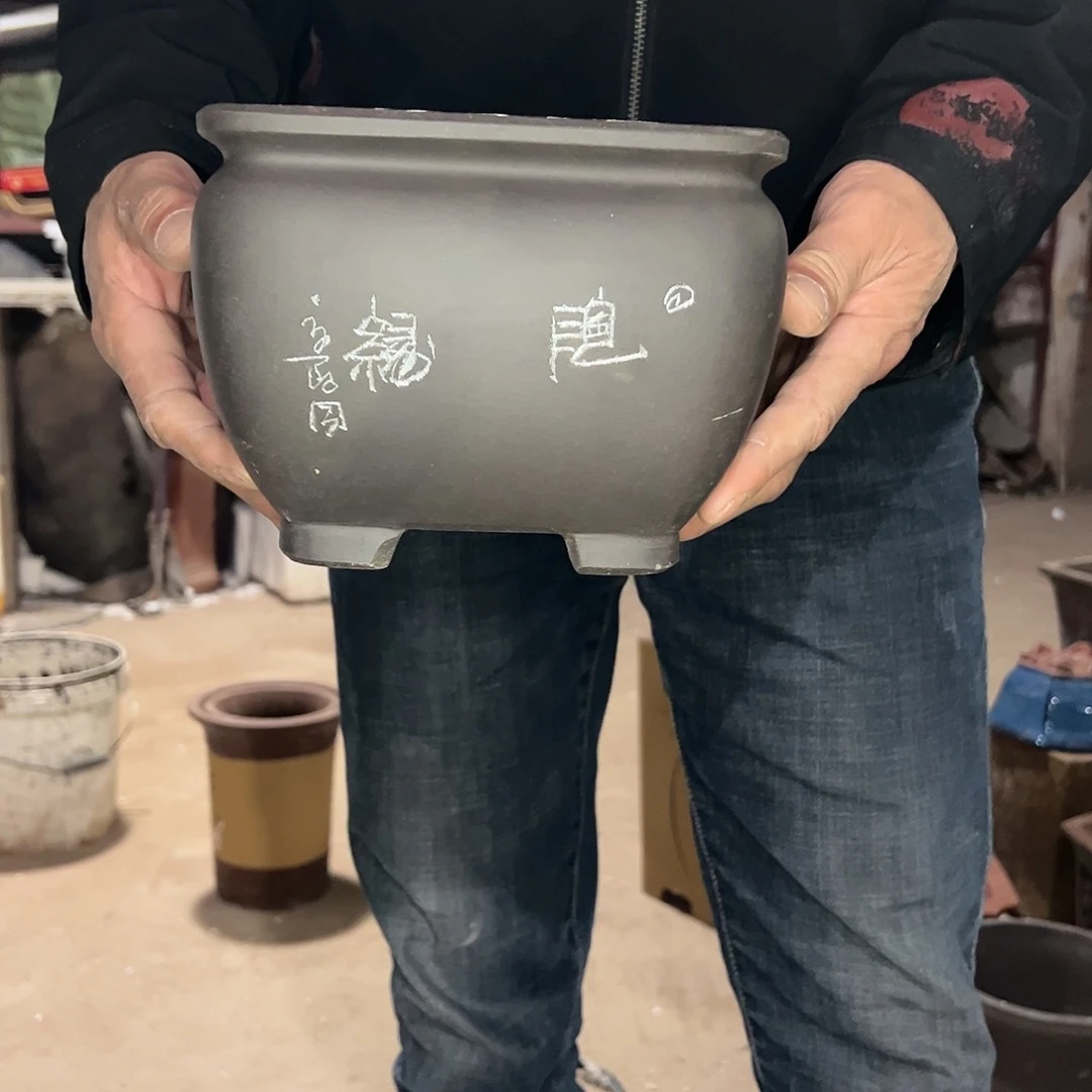 红陶紫砂花盆现货先发我