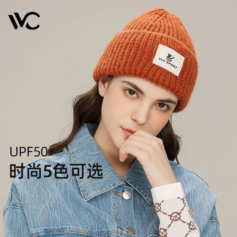 VVC针织帽明星同款冬季时尚保暖包头帽子男女通用