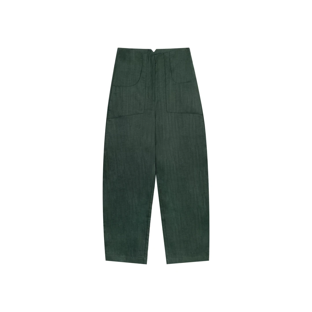 【NINIMAJE】黎荷｜修身长裤  B-W144