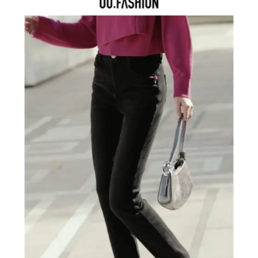 OU时尚气质百搭显瘦牛仔裤1102340260