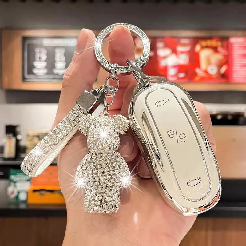 适用特斯拉model3钥匙套焕新版新款modely遥控modelx壳models扣女