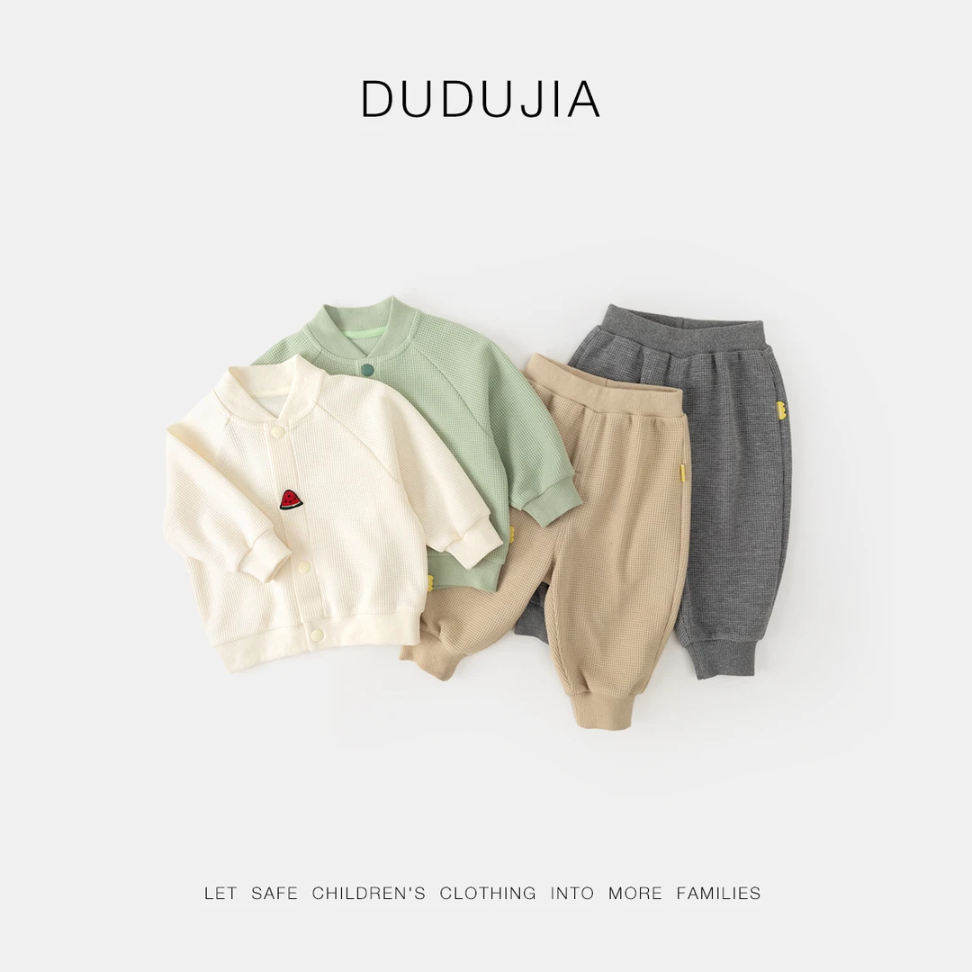 【嘟嘟家】清【现货】儿童春款卡通套装BAG124ACF642