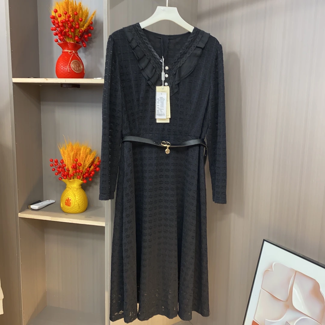 E323气质减龄修身显瘦女装连衣裙