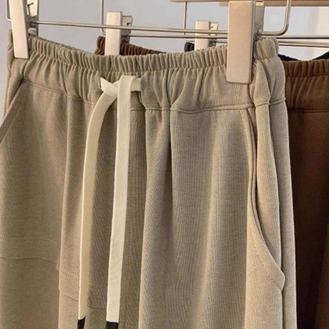 胖mm特大码300斤港风高腰抽绳时尚半身裙秋冬宽松遮肉百搭直筒裙2