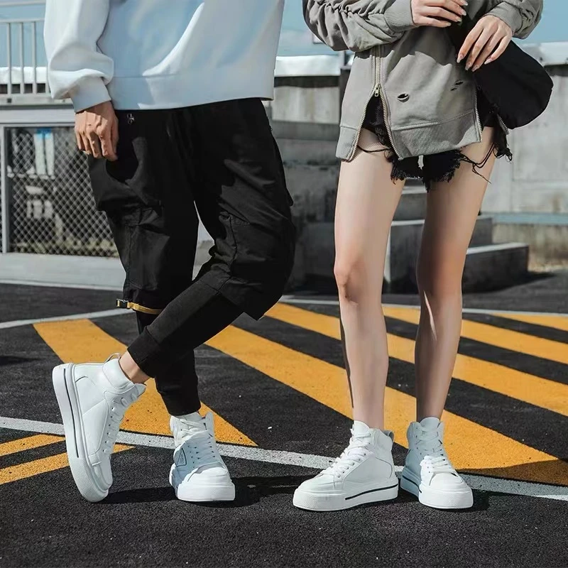 9285女士百搭四季款高帮板鞋