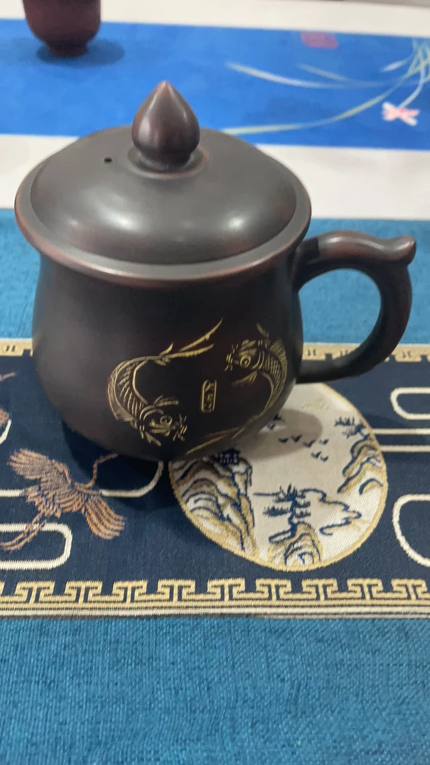 坭兴陶大肚水杯150cc