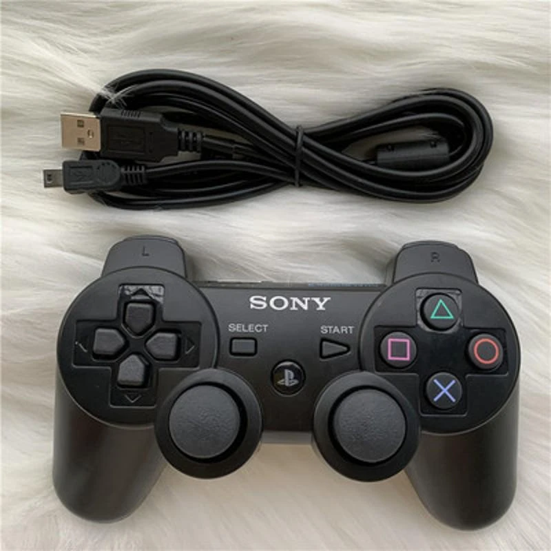 适用全新ps3手柄双震动PC电脑手柄USB无线手柄360游戏手柄电脑PS3