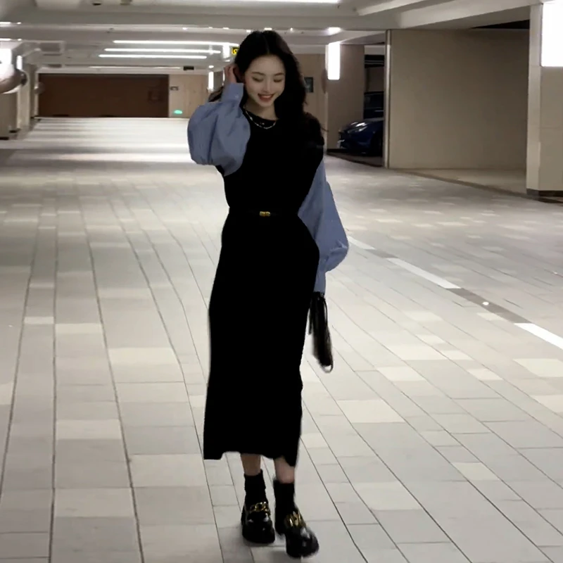 夏天轻奢洋气出街衣服高贵系连衣裙子女爆款2025夏新款高级感长裙