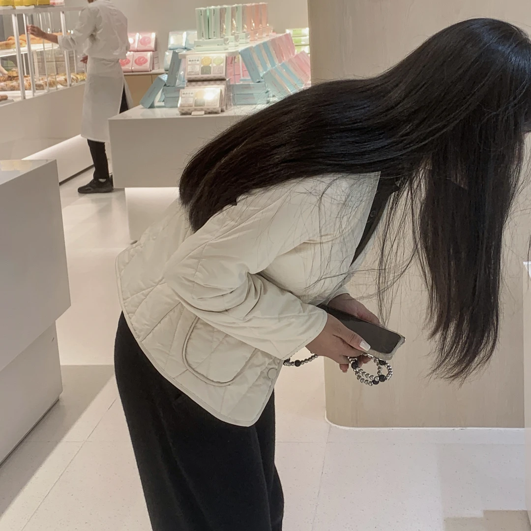 内搭神器桑蚕丝棉服内穿轻薄100%丝绵外穿蚕丝冬季女V领保暖棉袄