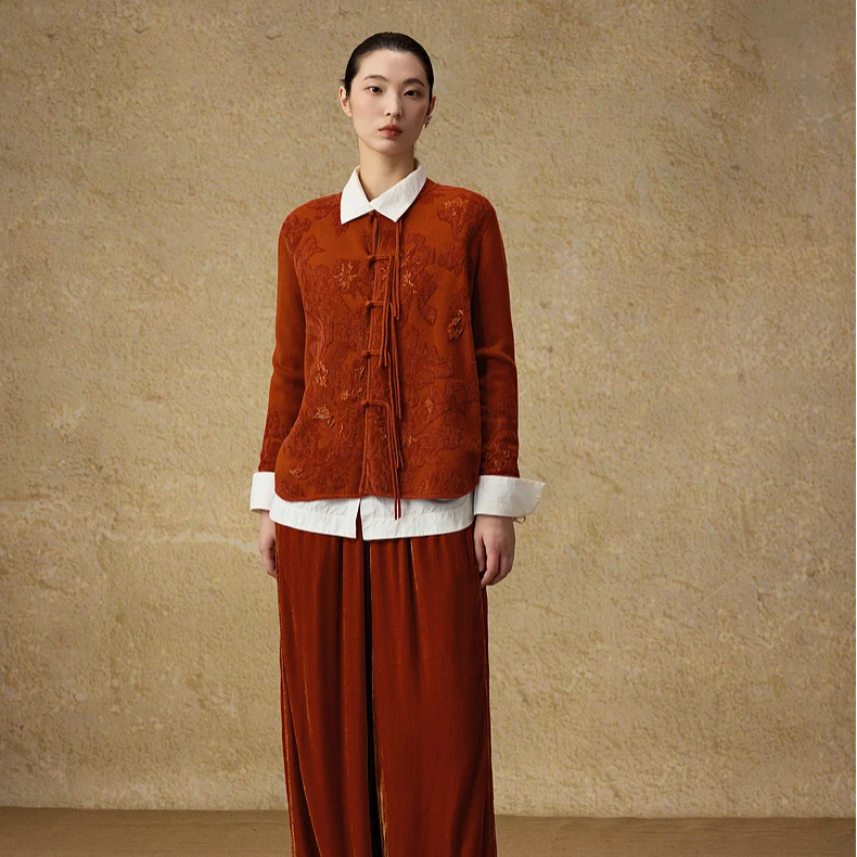 EXCEPTION毛织提花开衫AA25-Y2A03