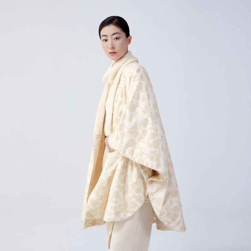 EXCEPTION斗篷式棉服外套AB23-Q1P02