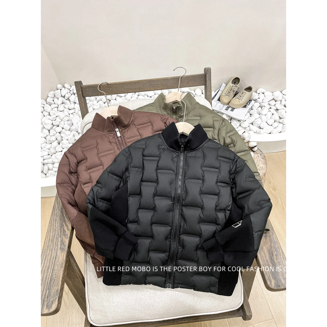 【现现】亲子款童装中大童轻薄新国标90白鸭绒2024冬羽绒服MMY84622