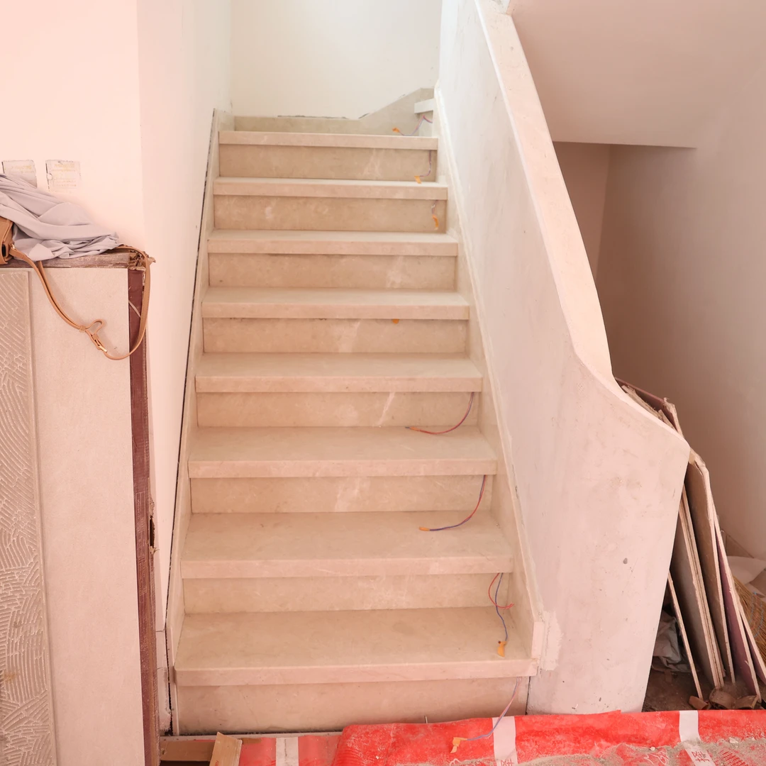 定制天然大理石楼梯踏步/材料款式多样可任意定制