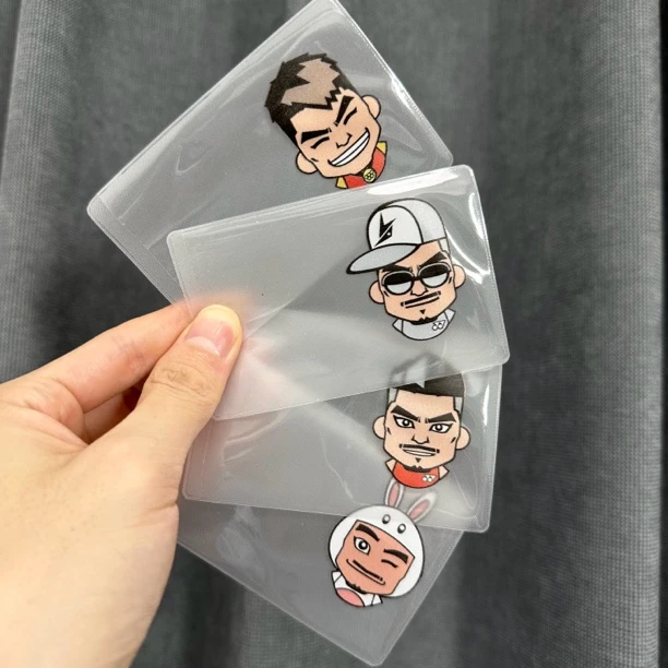 羽毛球周边证件卡套林丹卡通人物