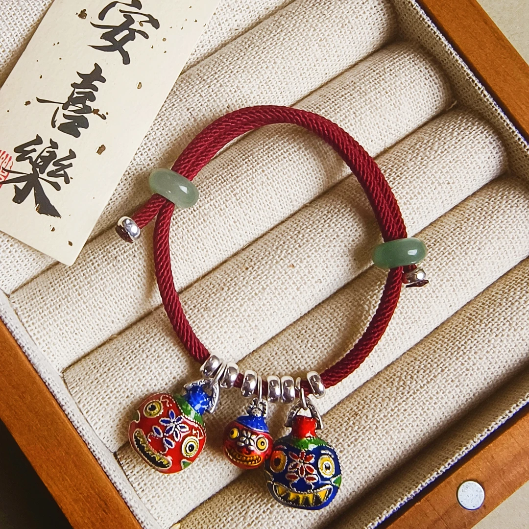 足银手链 【吞吞手链】大喜原创 足银吞金兽纯手工银饰银制品手串