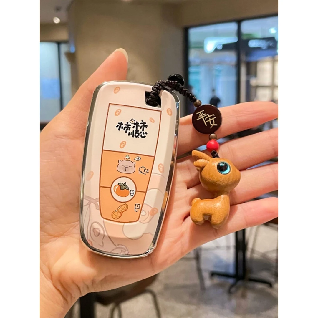 福特蒙迪欧钥匙套福克斯锐界福睿斯探险者锐际汽车23款EVOS壳扣女