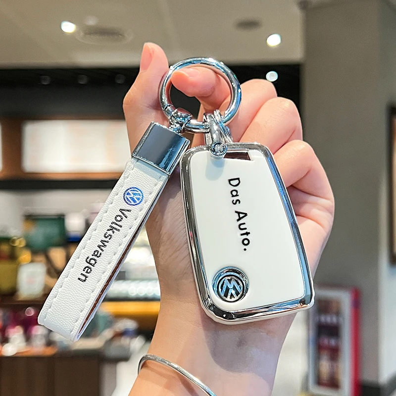 大众帕萨特钥匙套女速腾宝来迈腾CC途观乚凌度polo探岳探歌壳扣包