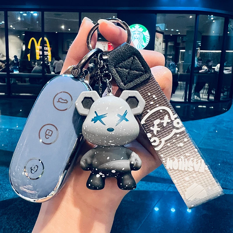 问界m5钥匙套aito华为m7车壳扣包男女2022款汽车用品改装1.5T专用