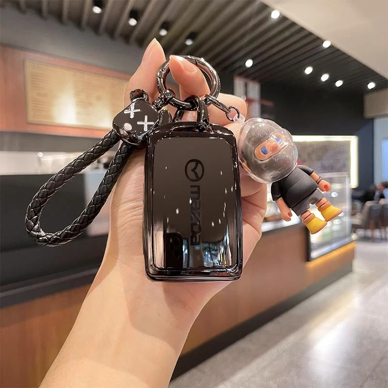 马自达3昂克赛拉钥匙套cx5汽车cx4高档cx30壳2024款次世代男女扣