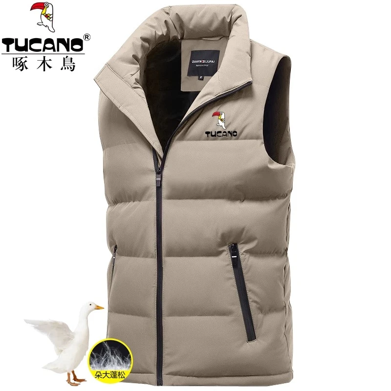 韩版男装外套马甲男秋冬立领坎肩无袖新款棉马夹男款外穿无袖背心