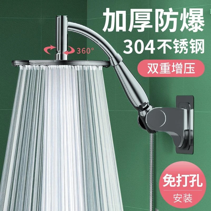 宅嘉卫手持淋浴喷头花洒浴室加厚莲蓬头淋雨通用喷头增压沐浴洗澡