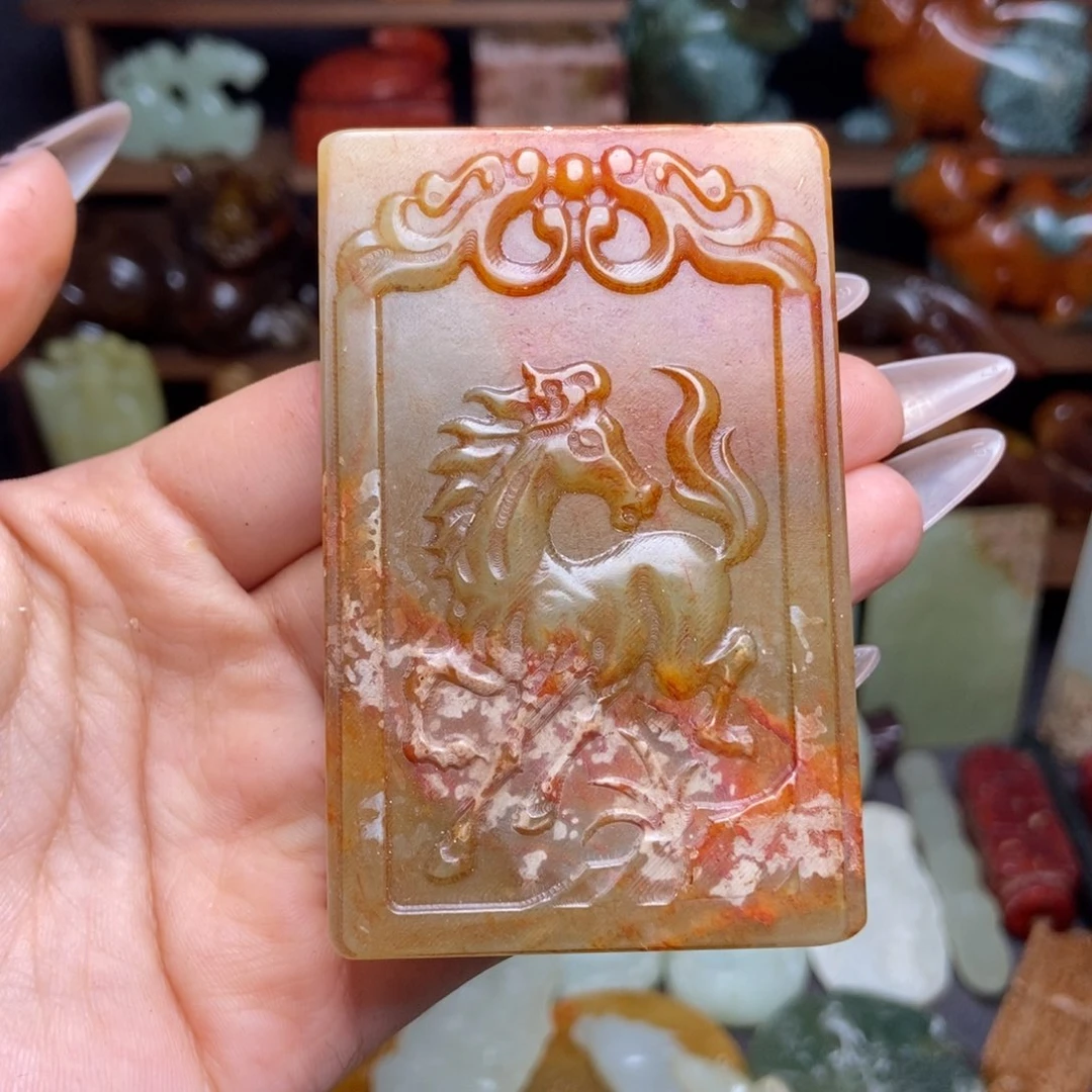 白玉菩提吊坠一一