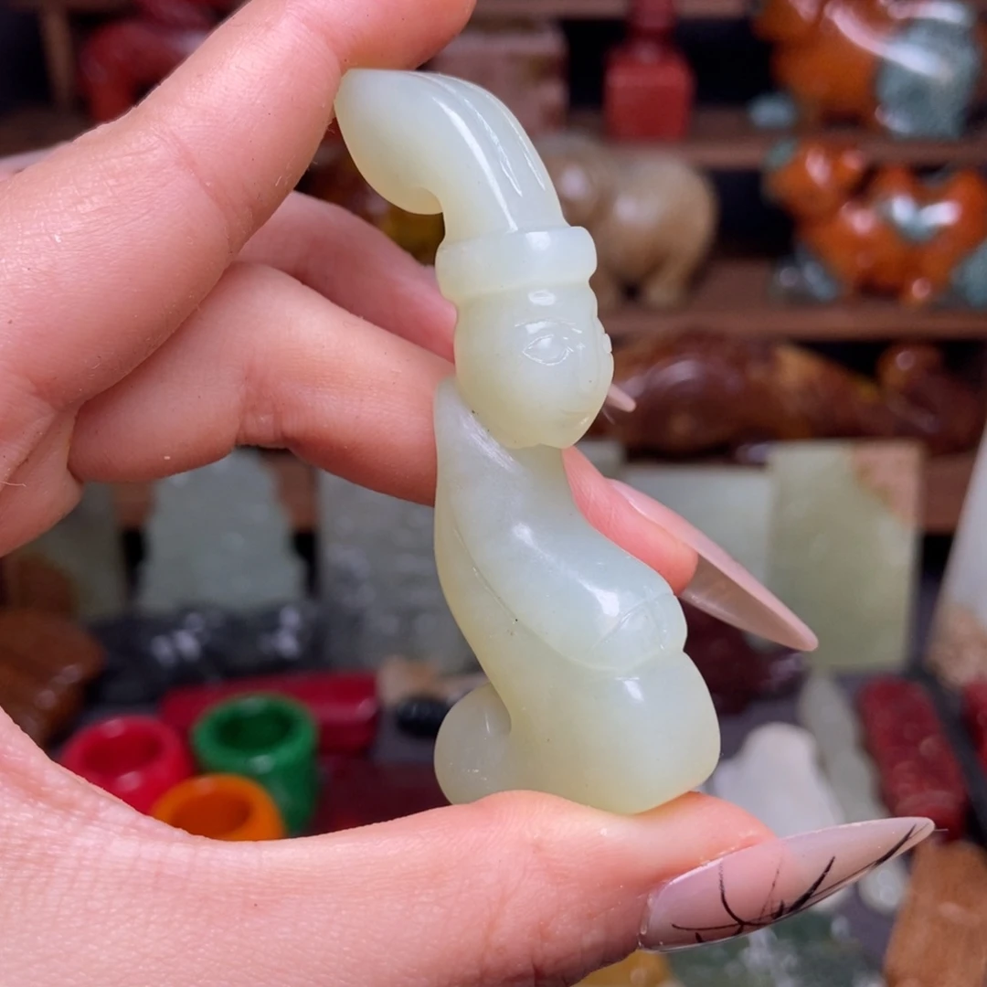 白玉菩提吊坠一一