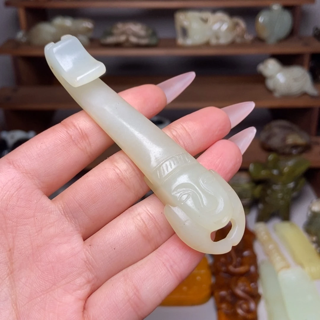 白玉菩提吊坠一一