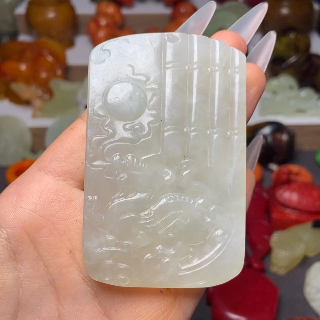 白玉菩提吊坠一一