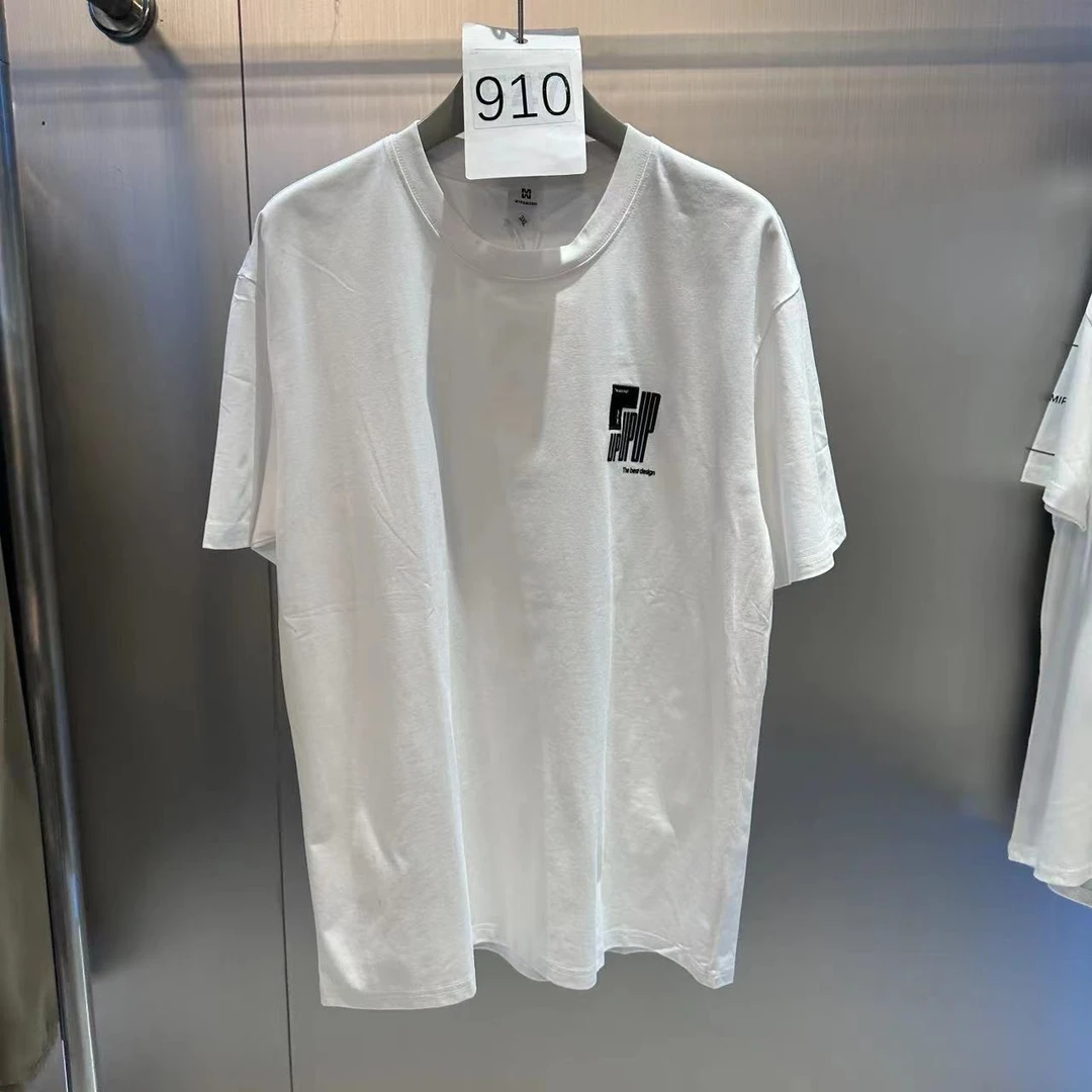 G910孤品休闲百搭夏季圆领男士宽松时尚T恤*东2