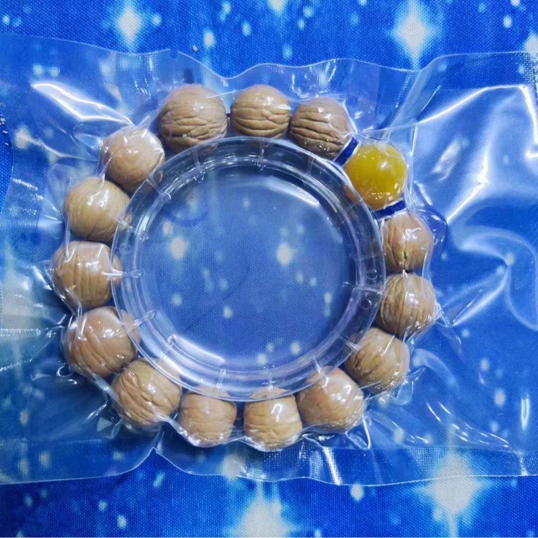 611号 凤羽猴头带配珠手串