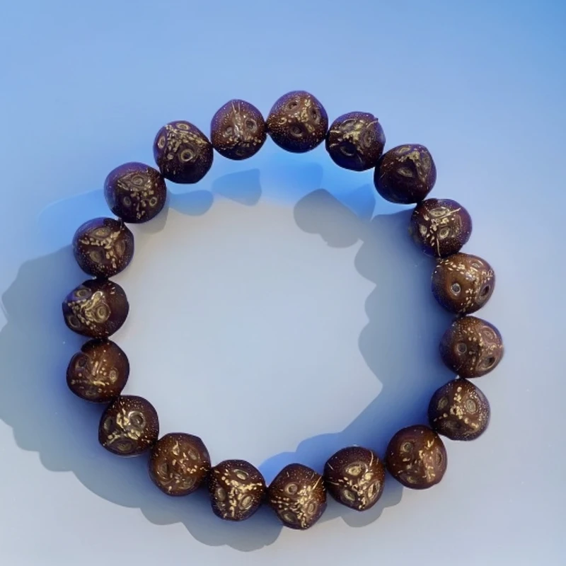 127号 黑金帝王紫金鼠手串（尺寸多样）