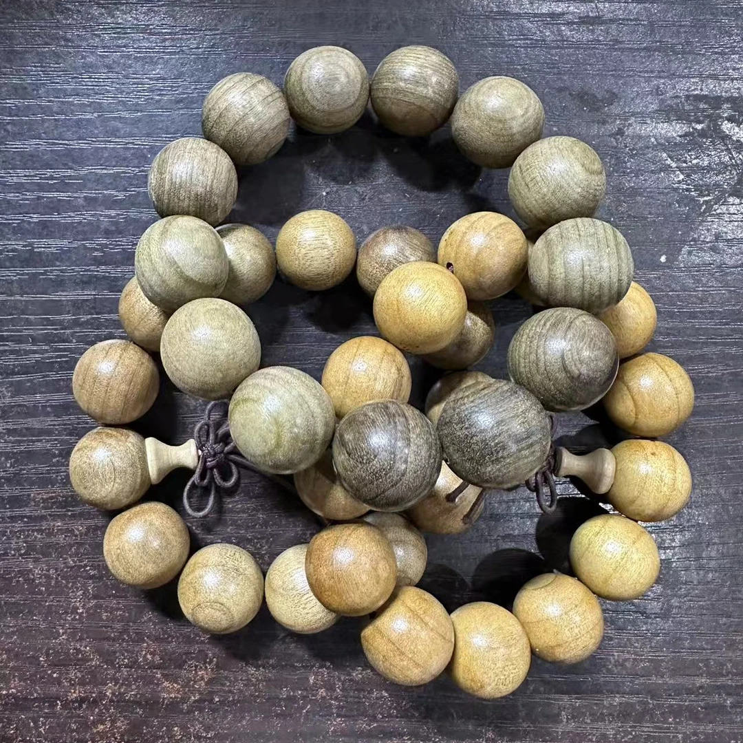 W59 金丝楠1.7+圆珠手串（颜色 样式多样性发其一）