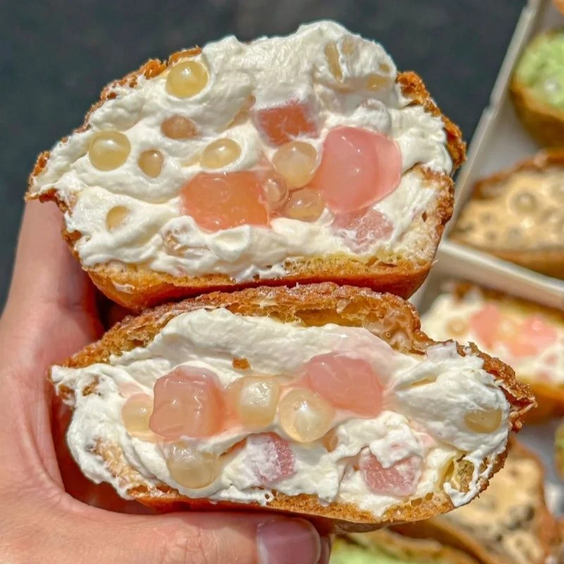 半价抢6包】爆珠面包啵啵爆珠夹心软面包流心爆浆代餐早餐充饥零食