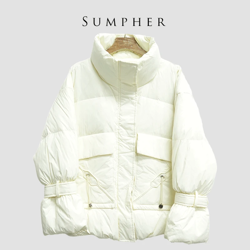 【广州杰哥Jack】Sumpher CC家专柜新款时尚高端米色防寒服-021214