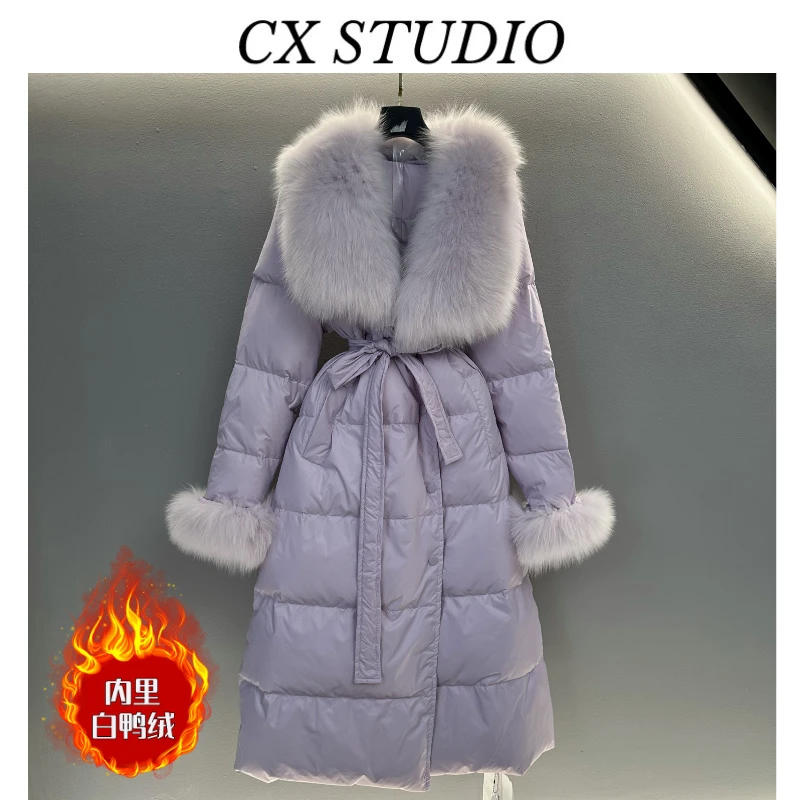 编码46 经典收腰轻奢时尚冬季羽绒服（定制女装）MY915B