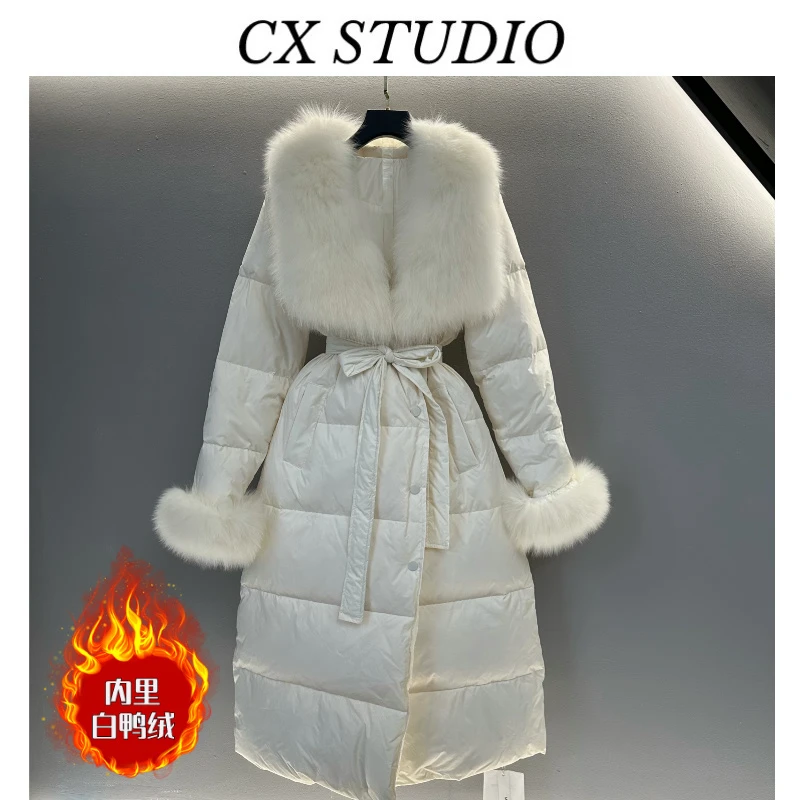 编码50 经典收腰轻奢时尚冬季羽绒服（定制女装）MY915A