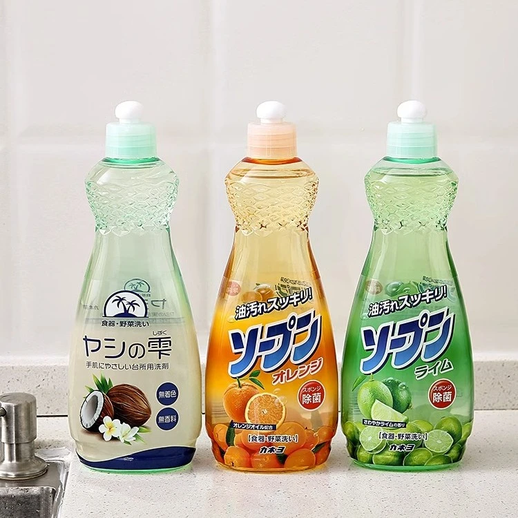 柠檬洗洁精橙香柚子青柠椰子油瓶装家用护手果蔬餐具洗洁精