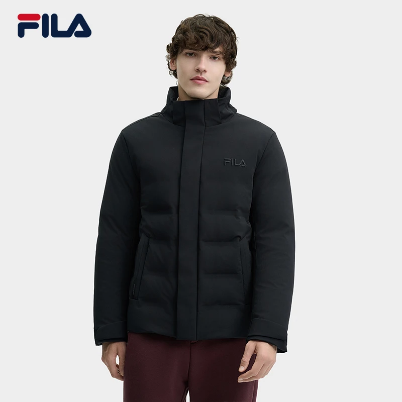 Fila/斐乐男士【时尚宽松保暖羽绒服】春季休闲百搭上衣F11M448902F