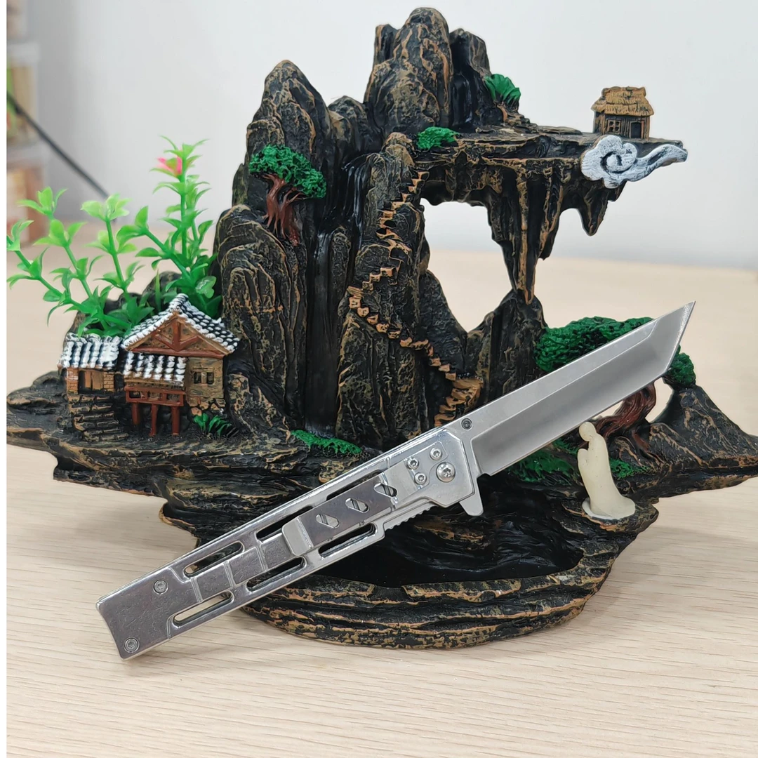 弹弓9铬18MOV钢多用小刀