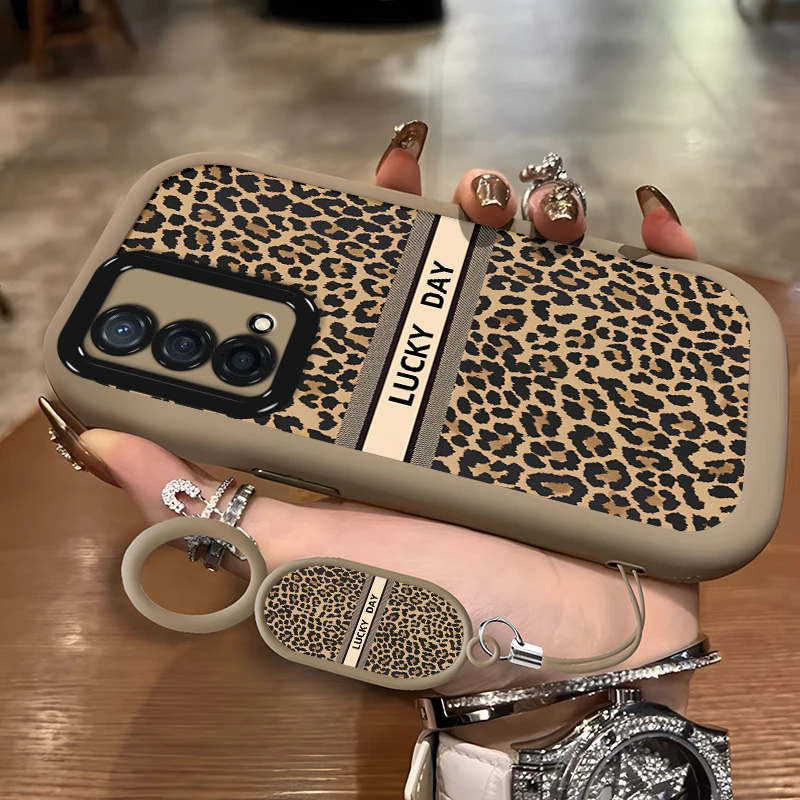 豹纹适用OPPOK9手机壳oppok9s防摔K9X软潮硅胶泡芙ins手牌