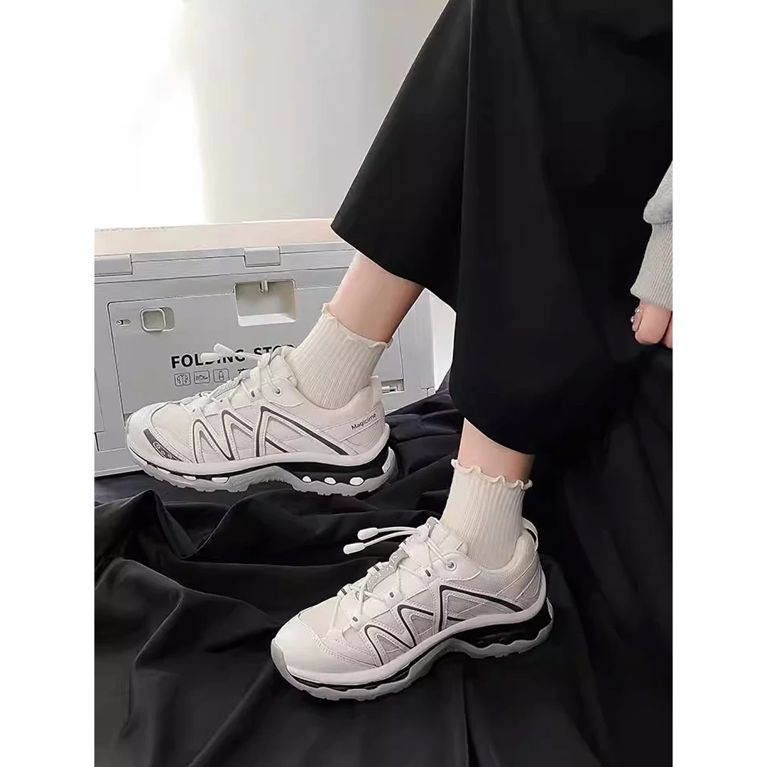 【女子专享】奥古狮登老爹鞋女2023新款网面轻便运动鞋厚底显脚小