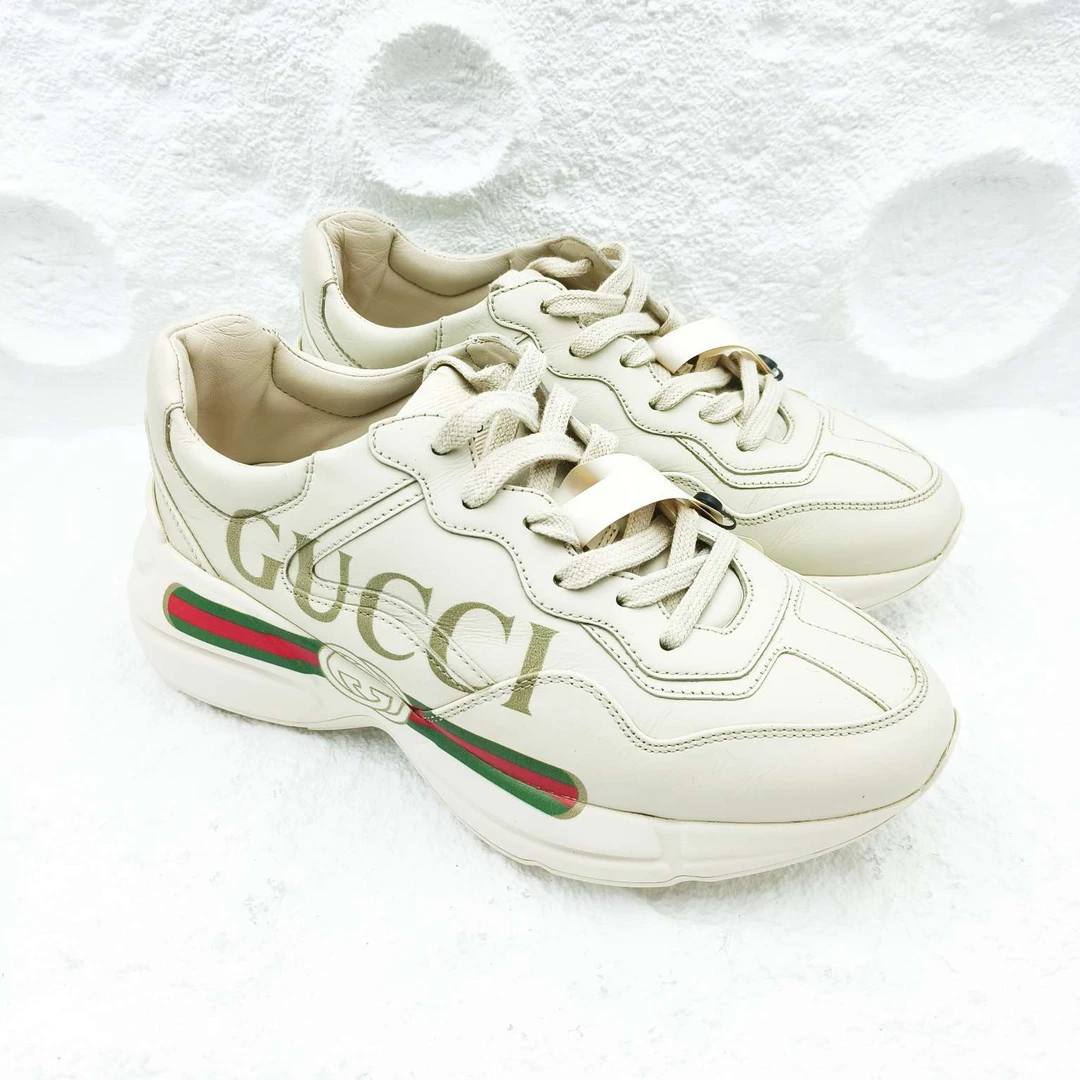 gucci/古驰/腰带印花老爹鞋36.5码/非全新潮鞋