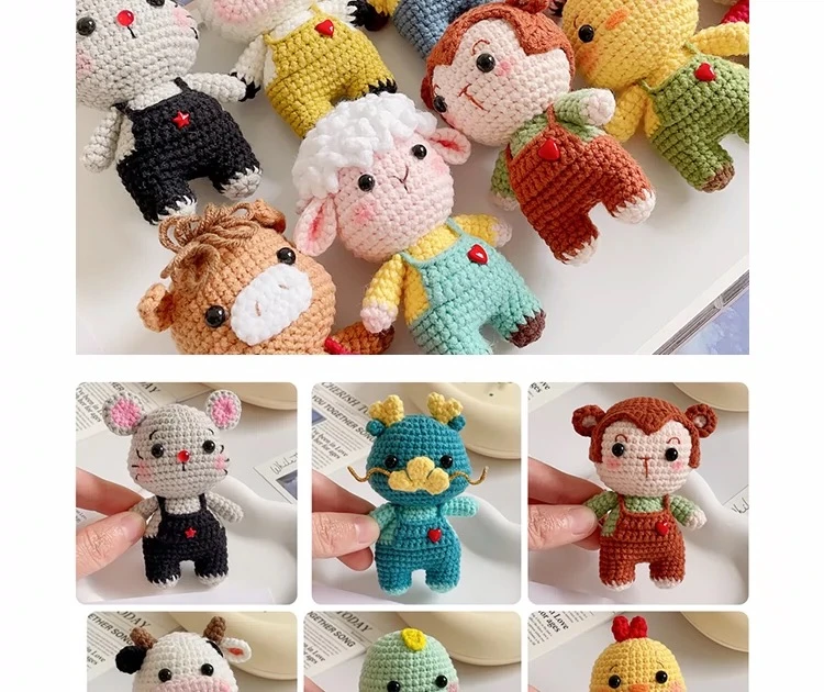 【重工主题款】拍一拆一DIY手工钩线团子编织