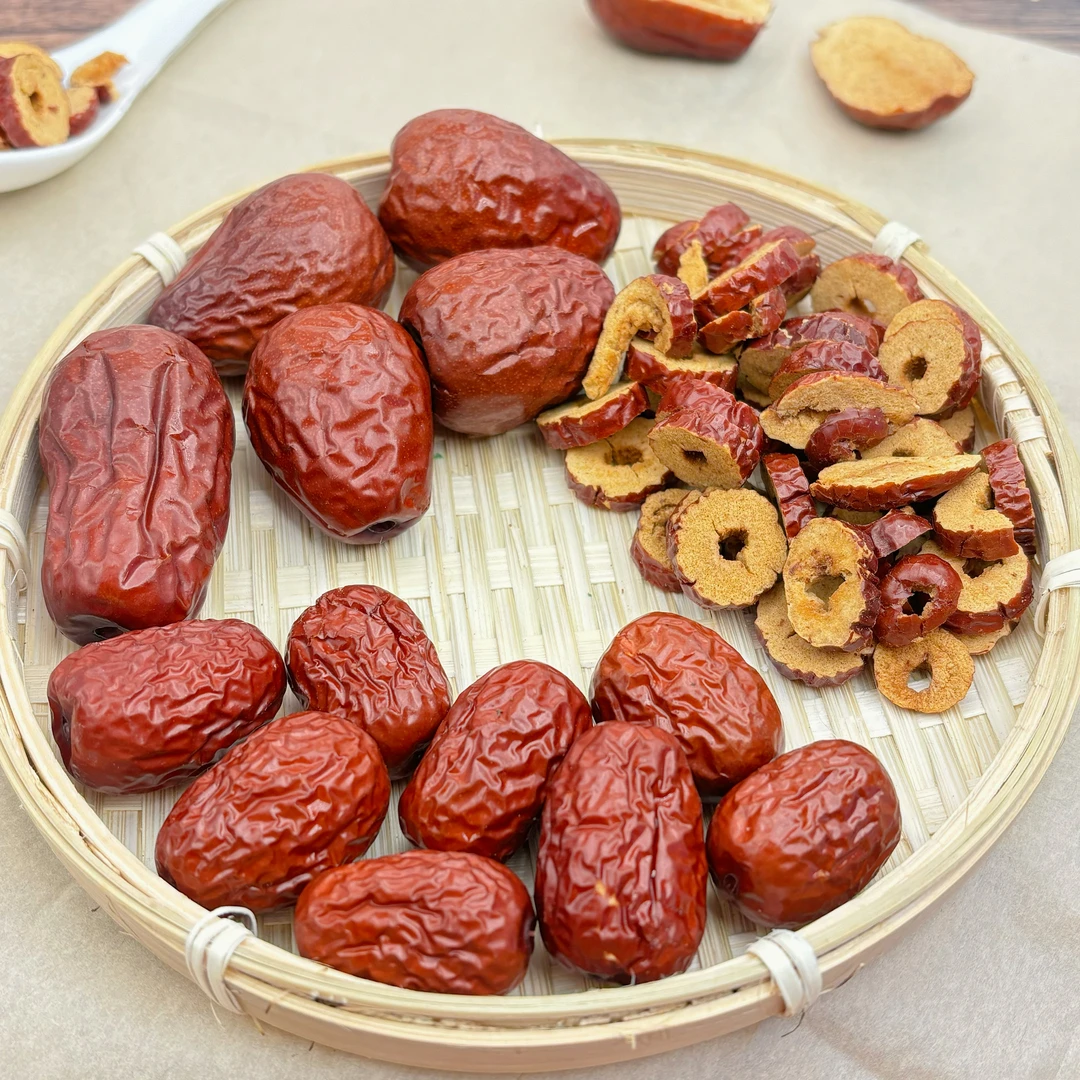 有机新疆红枣组合（枣圈机器去核，偶有残留）低温锁鲜即食红枣500g