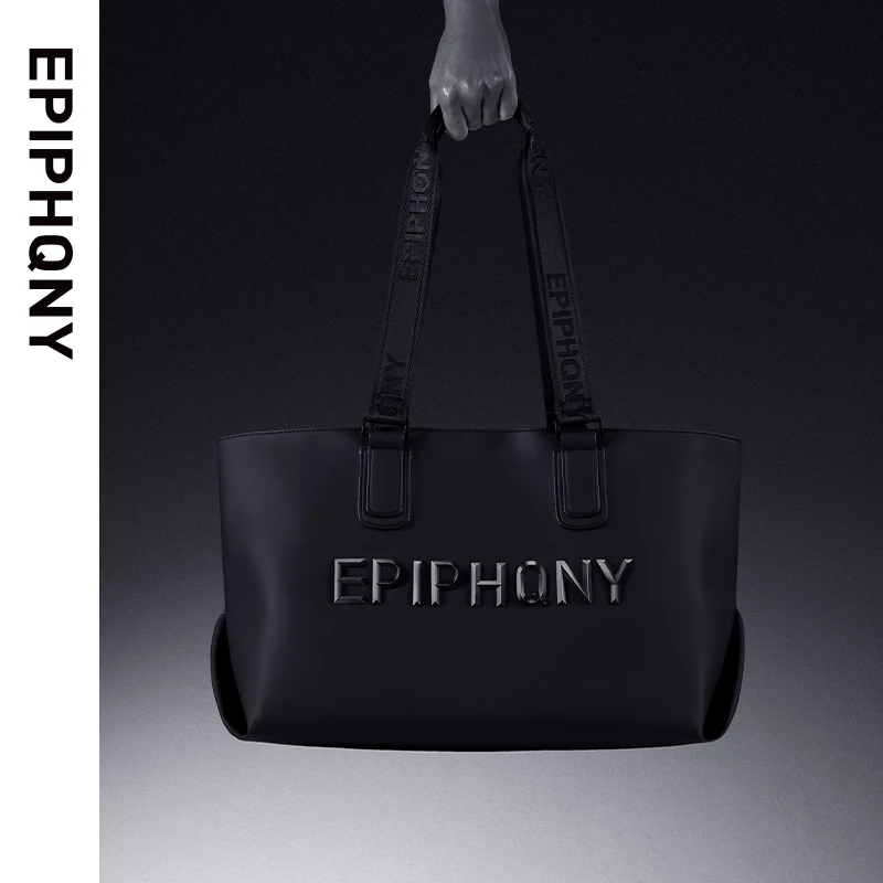 Epiphqny小众轻奢托特包女大容量旅行便携手提包通勤高级感单肩包