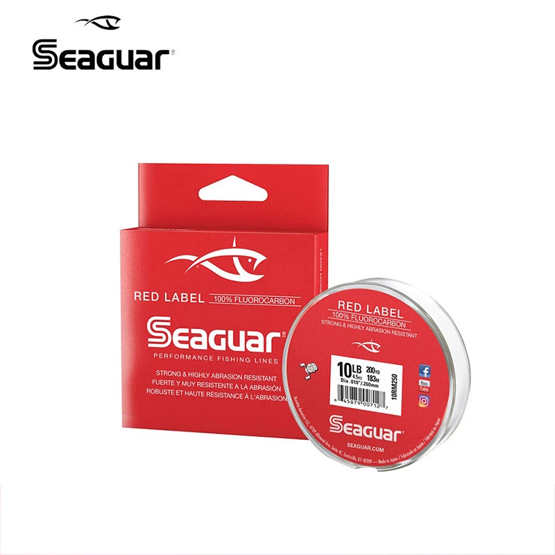 Seaguar 西格红标碳线进口REDLABEL碳氟线路亚线筏钓线前导矶钓线